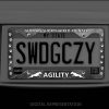 Pointer Agility License Plate Frame