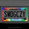 Pointer Agility License Plate Frame