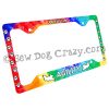 Papillon Agility License Plate Frame