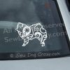 Paisley Eskimo Dog Decals