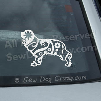 Cavalier King Charles Spaniel Car Window Sticker