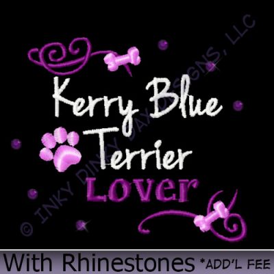 Kerry Blue Terrier Embroidered Shirts