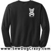 Embroidered Pirate Yorkie Sweatshirt