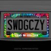 License Plate Frame Custom Order - Image 2