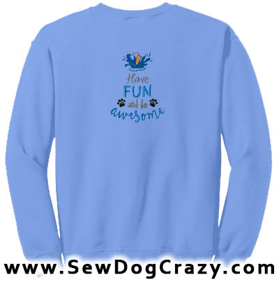 Awesome Dock Diving Sweatshirts