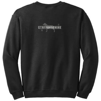Staffordshire Bull Terrier Embroidered Sweatshirt