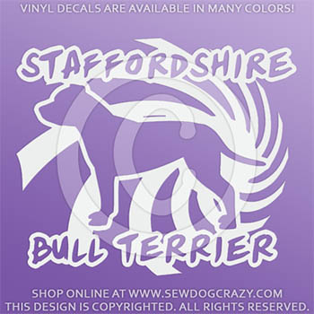 Staffordshire Bull Terrier Stickers
