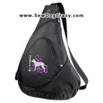 Embroidered Staffordshire Bull Terrier Bag
