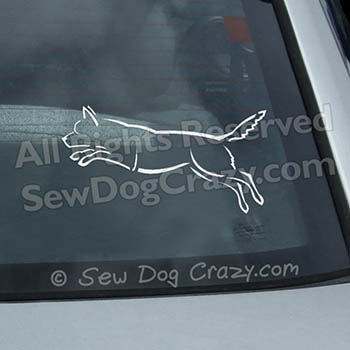 Cattle Dog Agility Sticker