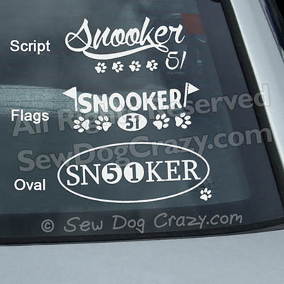 Agility Snooker Stickers