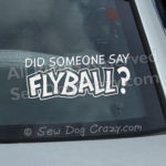 Flyball Car Decal