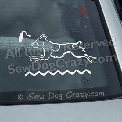 Brittany Dock Diving Decal