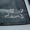 Cavalier Jumping Car Decal