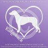 Love Ridgebacks Car Sticker
