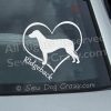 Love Ridgebacks Car Decal