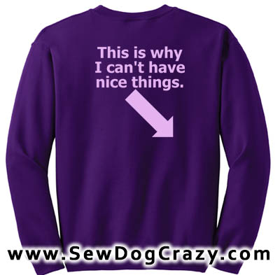 Funny Dog Lover Sweatshirt