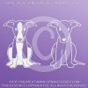 Cartoon Whippet Stickers