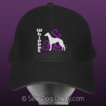Embroidered Whippet Hat