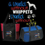 Embroidered Whippet Bags