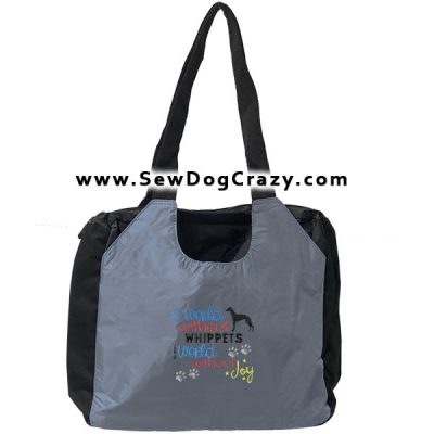 Embroidered Whippet Bag