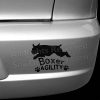Boxer Agility Bumper Stickers
