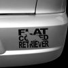 Flat Coated Retriever Car Decals