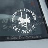 Agility Norwich Terrier Car Stickers