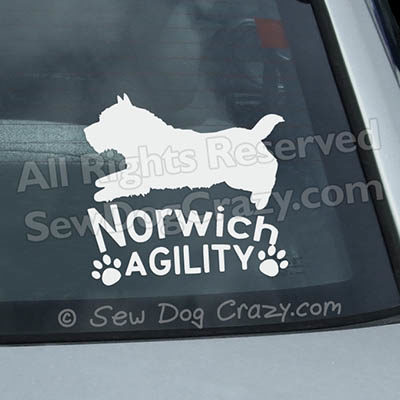 Norwich Agility Car Decal