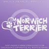Love my Norwich Terrier Vinyl Stickers