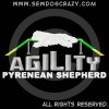 Embroidered Pyrenean Shepherd Agility Shirts