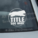 Agility Title Pyrenean Shepherd Decals