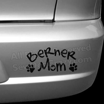 Bernese Mountain Dog Mom Bumper Stickers