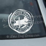 Scottish Terrier Agility Car Stickers