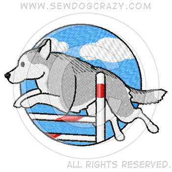 Siberian Husky Agility Shirts