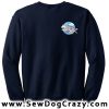 Embroidered Siberian Husky Agility Sweatshirt