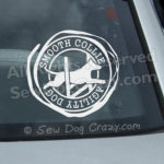 Smooth Collie Agility Car Decals