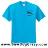 Embroidered Agility Weimaraner Tshirts
