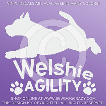 Welshie Agility Decals