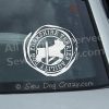 Agility Yorkie Window Stickers