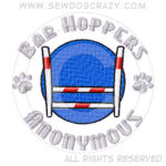 Embroidered Agility Bar Hopper Gifts