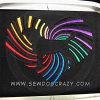 Rainbow Heart Beagle Embroidered Shirts