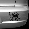 Tribal Beagle Bumper Stickers
