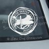 Portuguese Water Dog Agility Window Decals
