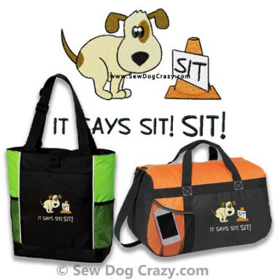 Funny Rally Obedience Bags