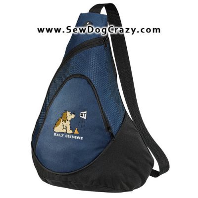 Embroidered Cartoon Rally Obedience Bags