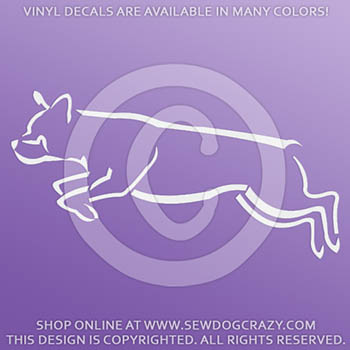 Vinyl Rottweiler Dog Sports Car Decals