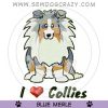 Blue Merle Rough Collie Gifts