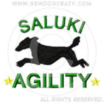 Embroidered Agility Saluki Gifts