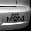 Vinyl Saluki Mom Bumper Stickers