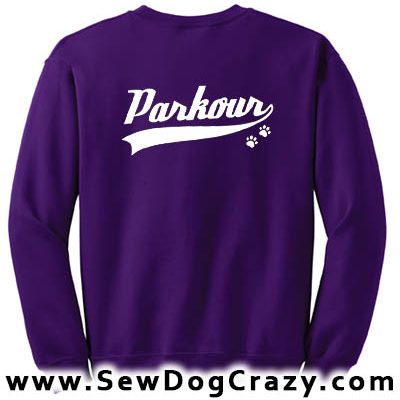 Dog Parkour Sweatshirts
